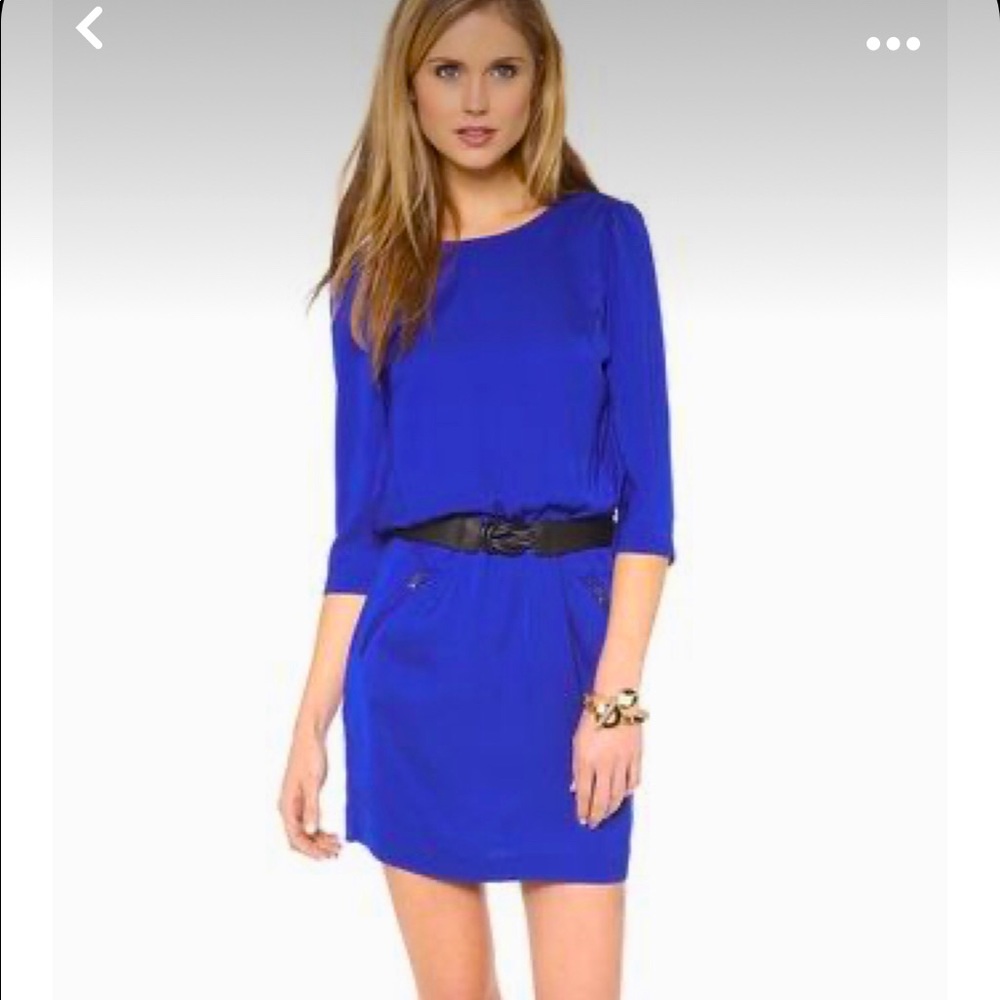 Dolce Vita Simona Blouson Top Mini Dress Sz S